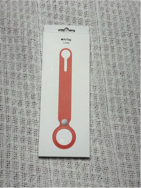 NIB Apple Airtag Loop in Pink Citrus -Seal intact